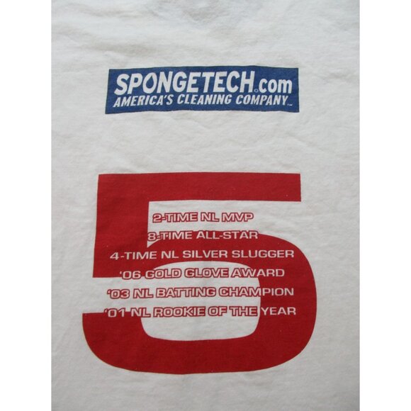 Albert Pujols St Louis Cardinal Shirt Mens Extra Large Baseball MLB Short Sleeve - Picture 8 of 9